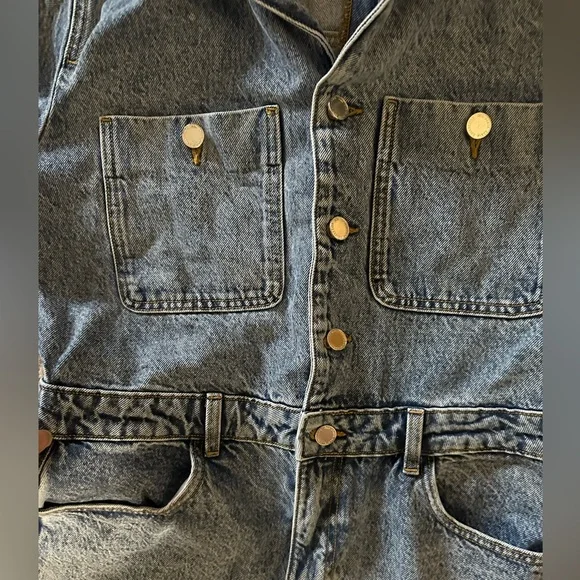 Zara denim jumpsuit - Picture 7 of 13